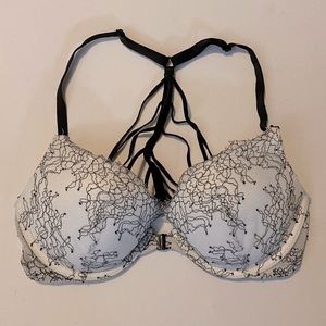 victoria's secret lace push-up bra